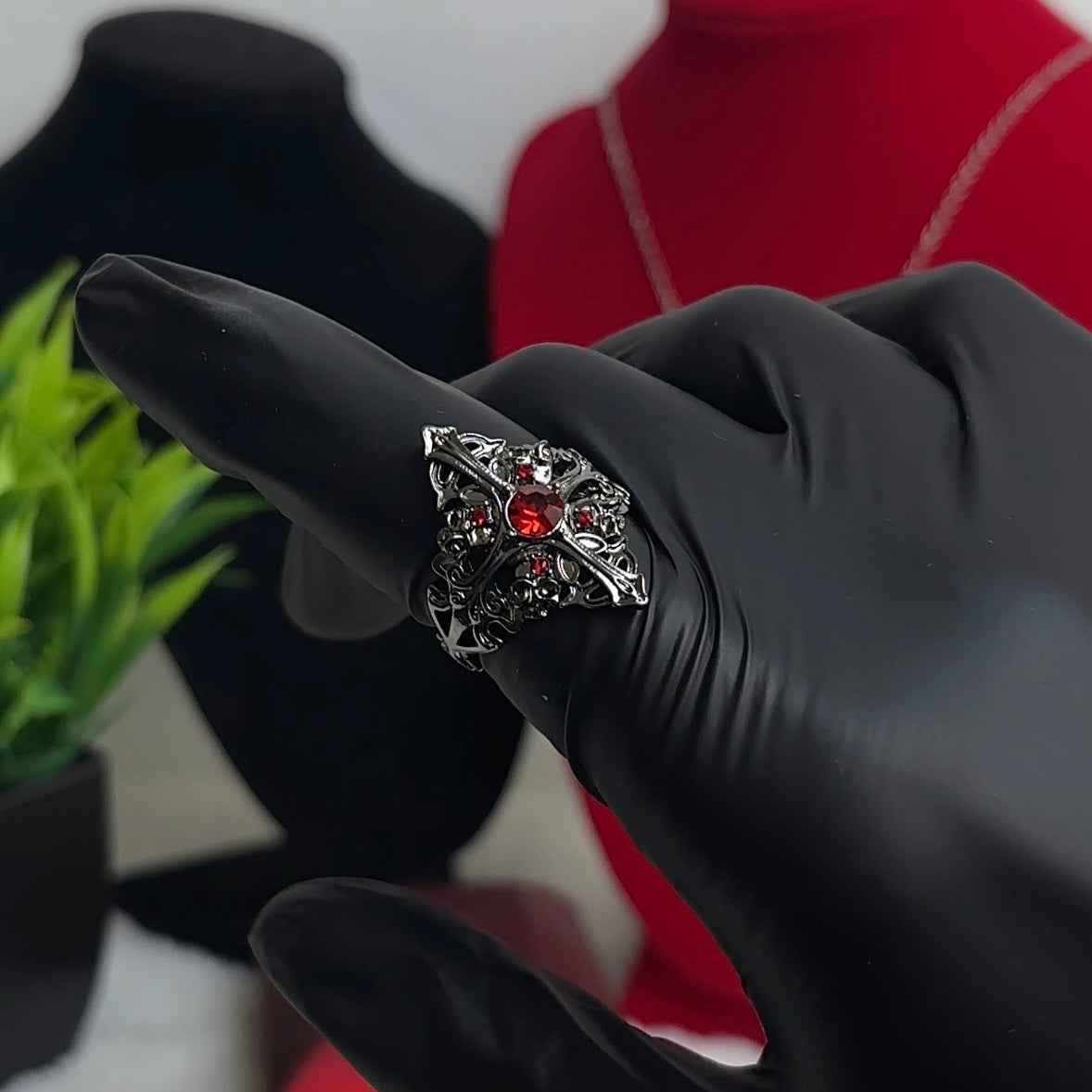 RED RETRIBUTION RINGS