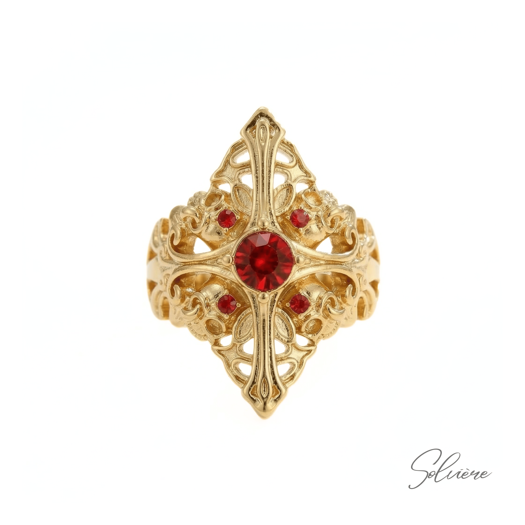 RED RETRIBUTION RINGS