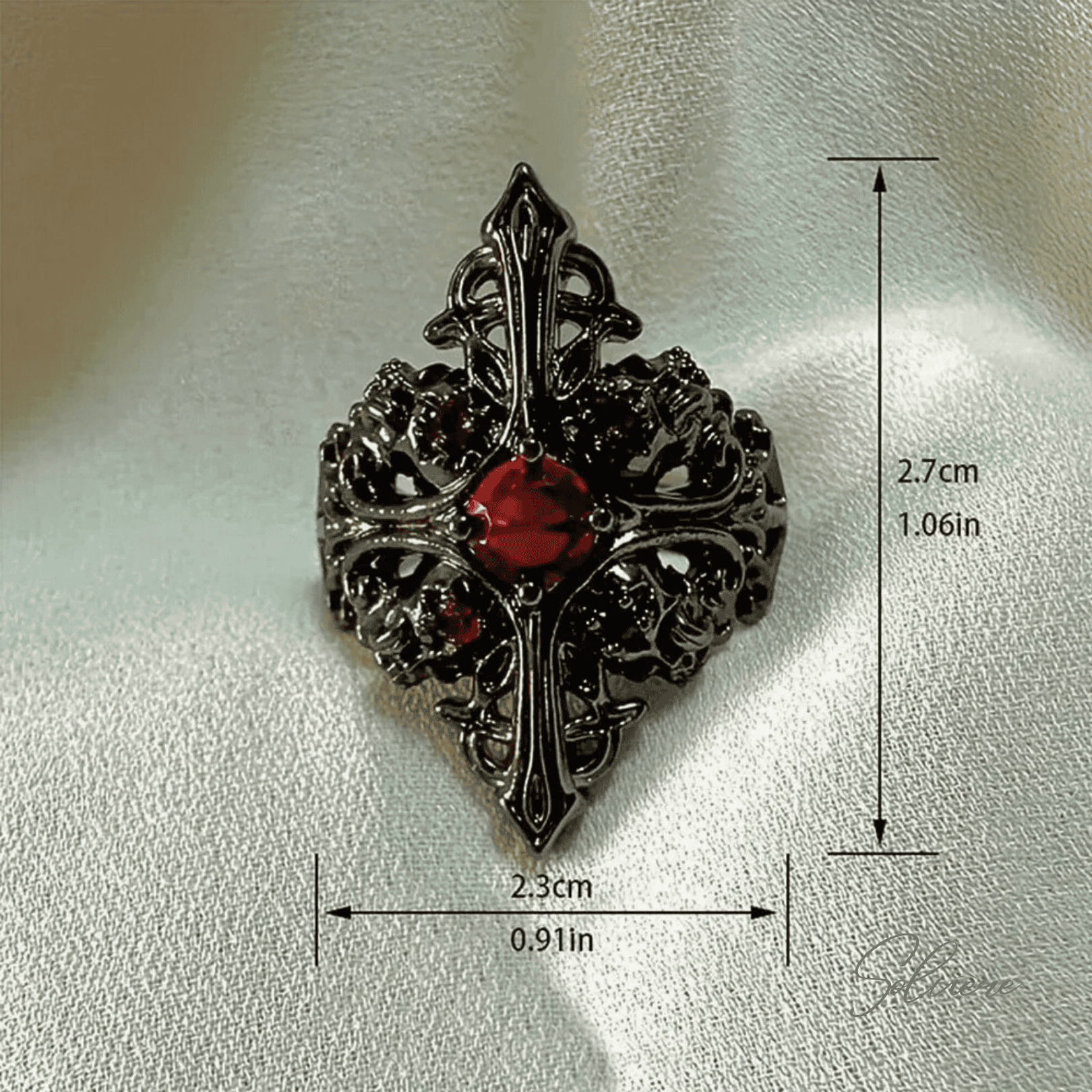 RED RETRIBUTION RINGS