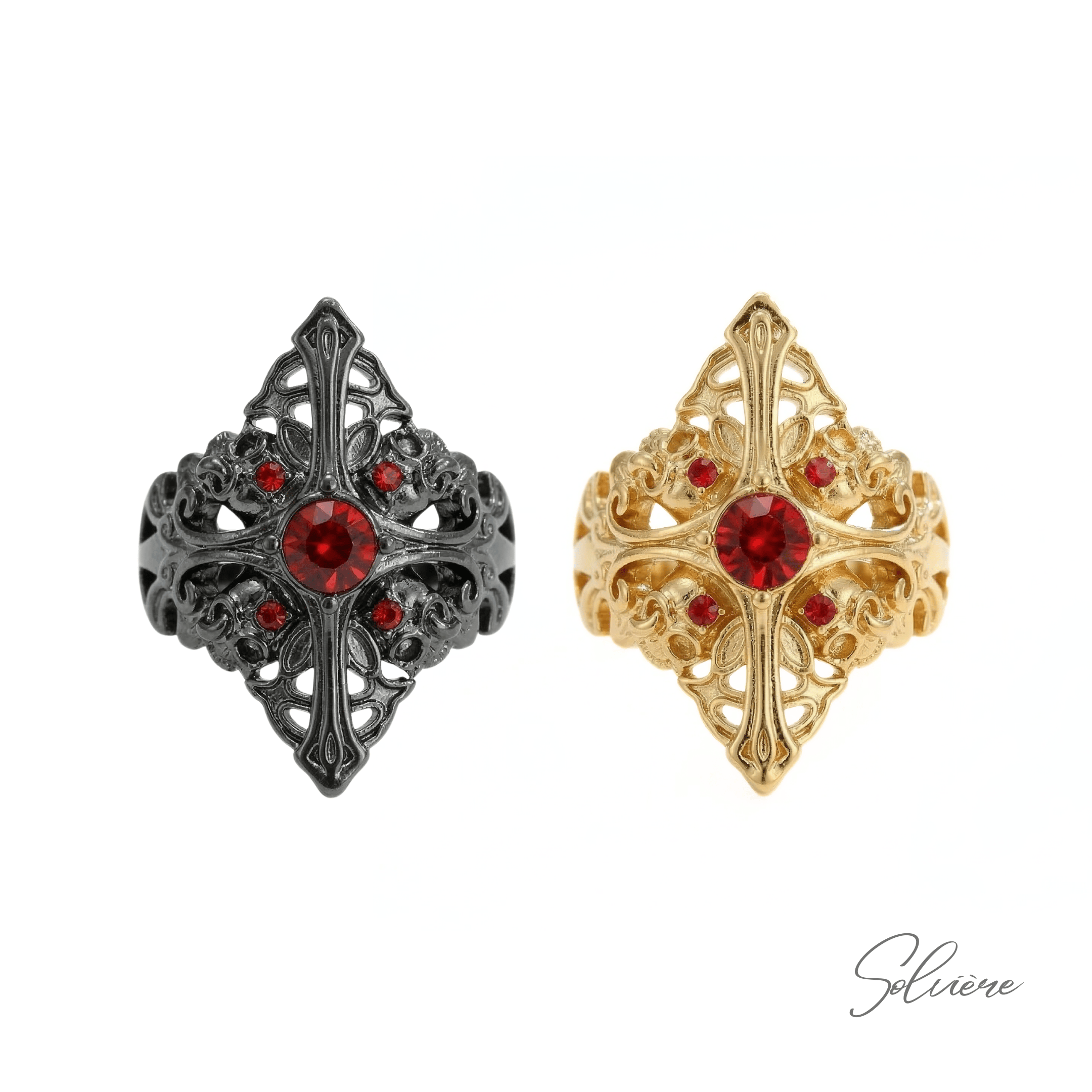 RED RETRIBUTION RINGS