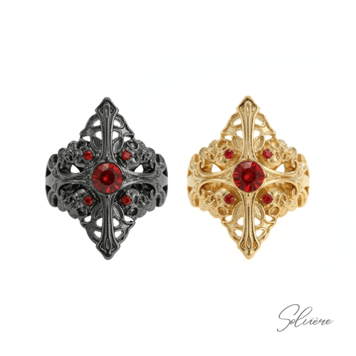 RED RETRIBUTION RINGS